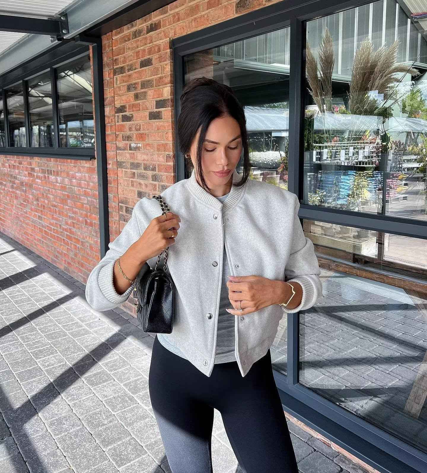 Lune Blancha Oversize Bomberjacke Lune Blanche